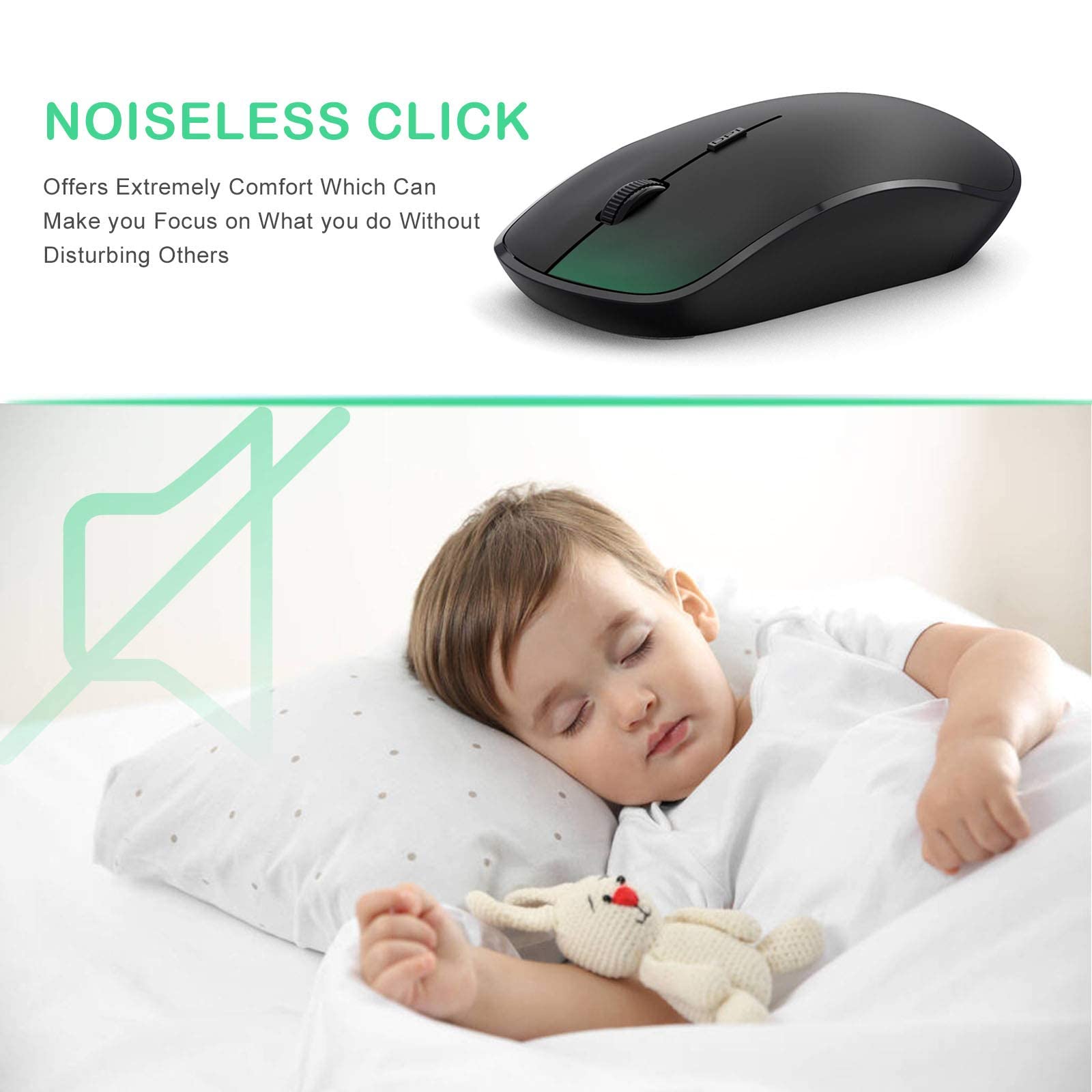 NOISELESS CLICK

Offers Extremely Comfort Which Can Make you Focus on What you do Without Disturbing Others
