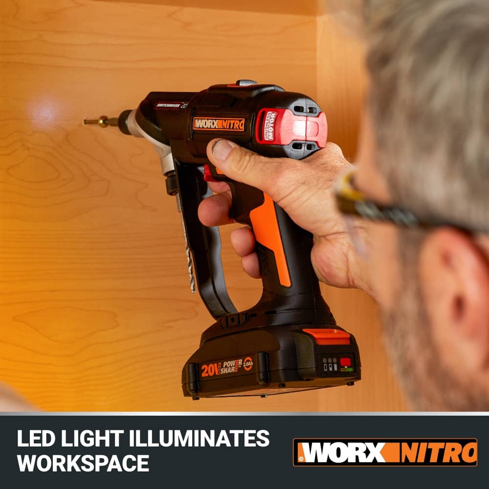 - WORX NITRO STURe t MOTOR () POWR 204h 201 I SHAR O00 LED LIGHT ILLUMINATES WORX RXINITRO WORKSPACE
Corrected text:
- WORX NITRO STURe t MOTOR () POWR 204h 201 I SHAR O00 LED LIGHT ILLUMINATES WORKSPACE