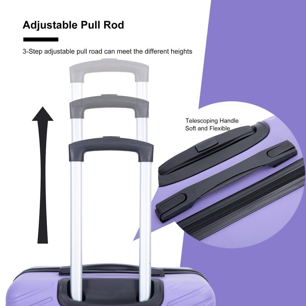 Adjustable Pull Rod

3-Step adjustable pull rod can meet the different heights

Telescoping Handle
Soft and Flexible