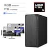 16GB MEMORY
1TB STORAGE
AMD RYZEN 5
Windows 11 Pro
hp Series 5
24" 100Hz
ANTI-GLARE
FLICKER FREE
IPS