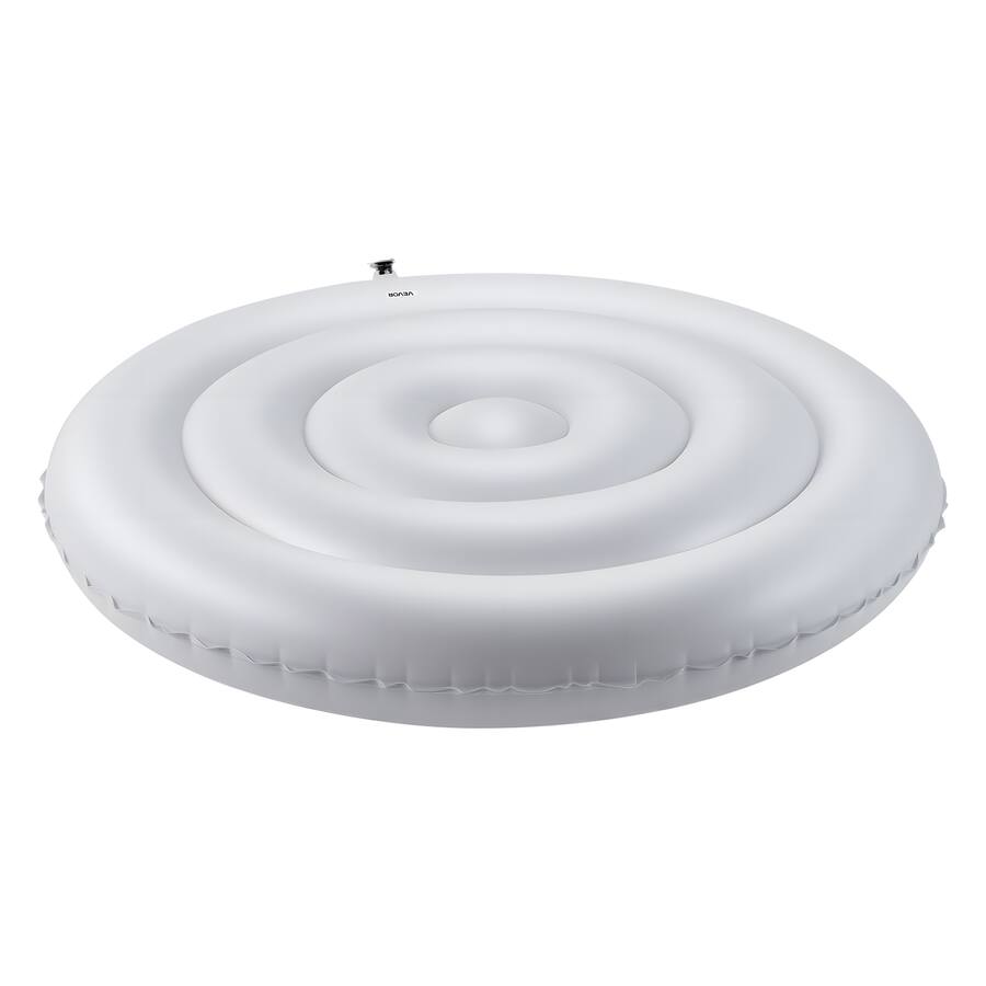 Protector Inflatables VEVOR Inflatable Hot Tub Cover, 4.5 Ft Round Hot Tub Cover Protector ...