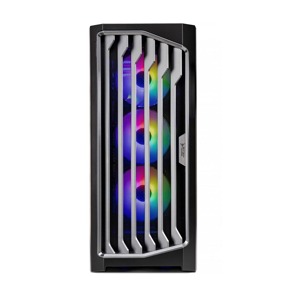 Left. Skytech Gaming - Skytech LEGACY4 - AMD Ryzen 9 9900X3D, 5090, 64GB 6000 MHz DDR5 RAM, 1000W GOLD A3 PSU - Black.