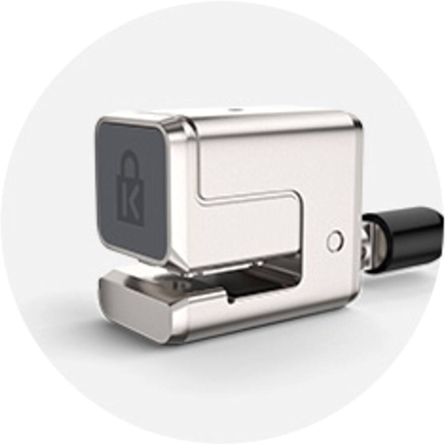 Alt View 2. Kensington - Kensington Keyed Cable Lock Surface Pro - 5.91 ft Cable - Keyed Lock - Black, Silver - Carbon Steel, Plastic - For.