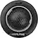 Alt View 1. Alpine - S-Series 1" Car Tweeter with Silk Dome Speaker Pair - Black.