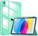 Front. DTTO - Case for iPad (A16) 11-inch 2025 and iPad 10th Generation 10.9 Inch 2022, Clear Back and TPU Shockproof Frame Cover - Mint Green.