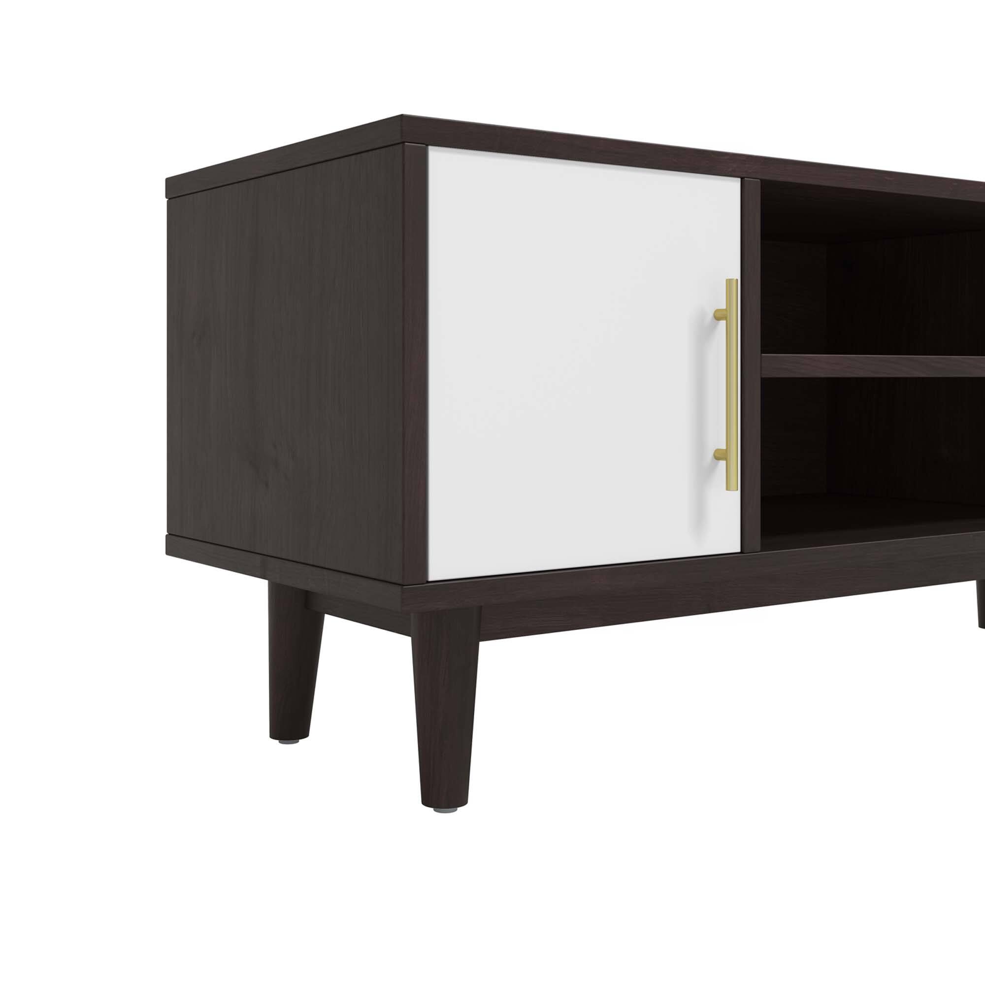 Alt View 4. Modway - Daxton 43" TV Stand by Modway - Cappuccino White.