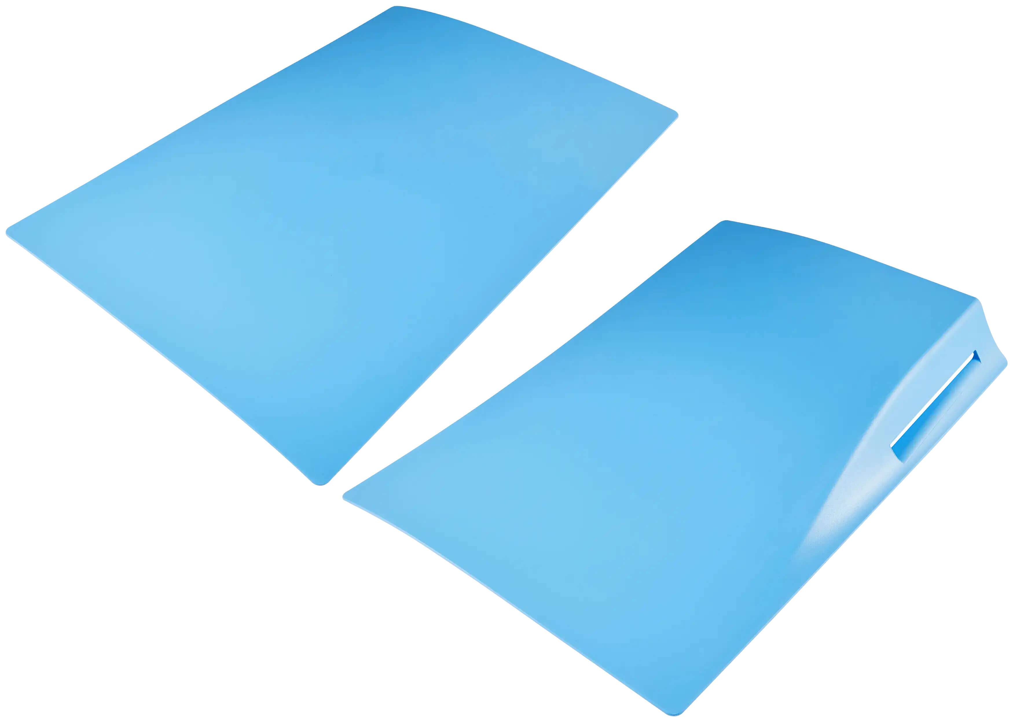 Alt View 1. MobileSentrix - Faceplate Covers (Top & Bottom) Replacement Compatible For PlayStation 5 (1000 / 1100 / 1200) - Light Blue - Light Blue.