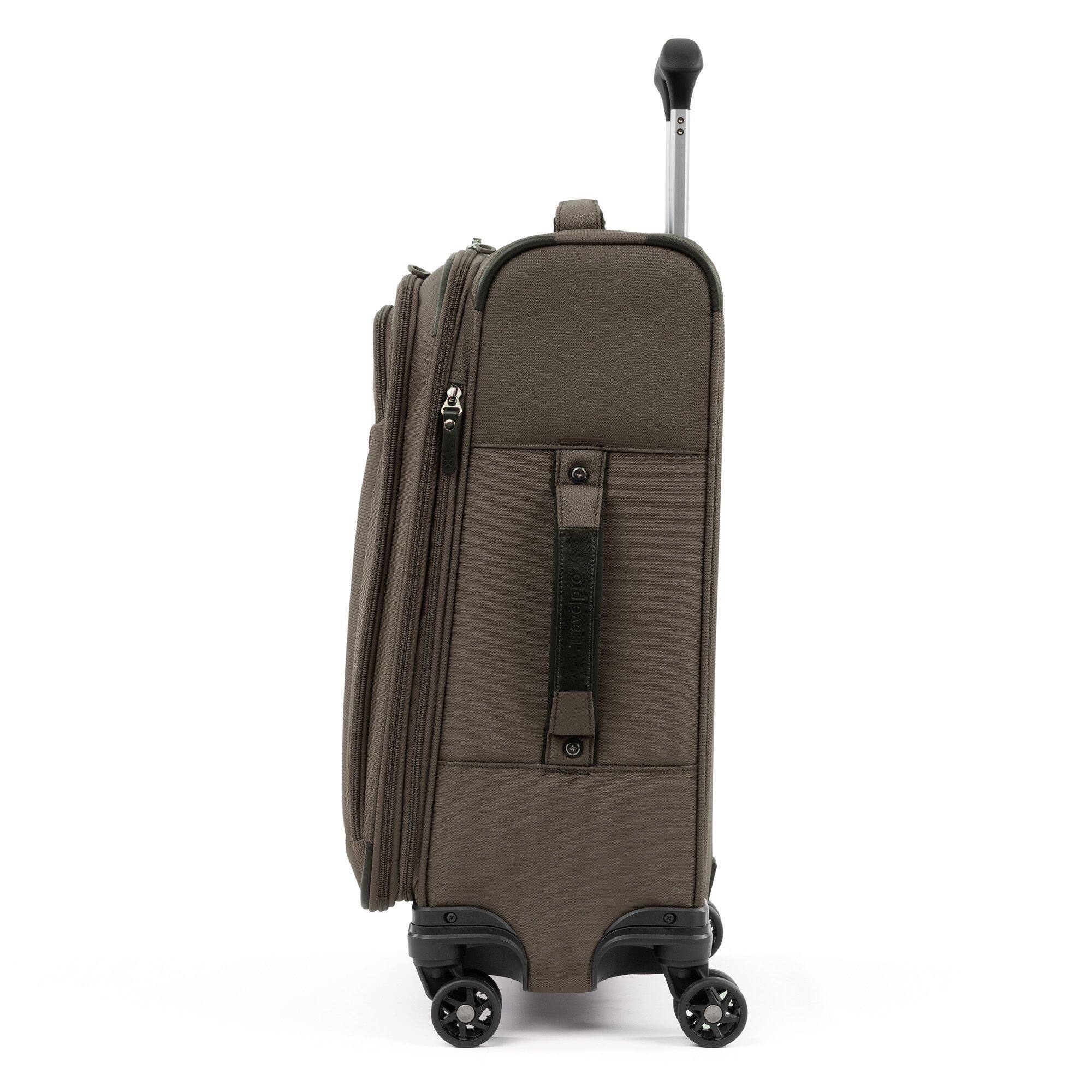 Alt View 1. Travelpro - Travelpro Tourlite Softside Expandable Luggage 21" Carry On Spinner - Espresso.