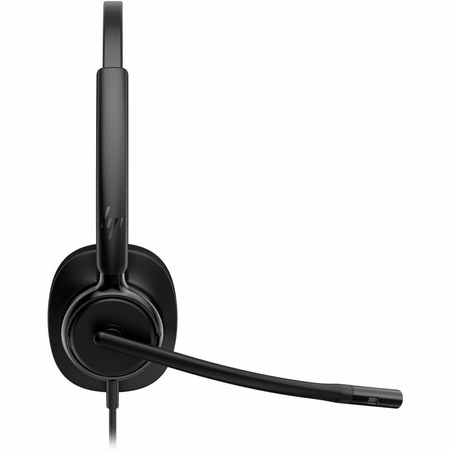 Alt View 7. Poly - Poly Mission 425 Stereo USB Wired Headset Classic (Bulk) (C01B3A6) - Microsoft Teams Certification - Stereo - USB, USB - Black.