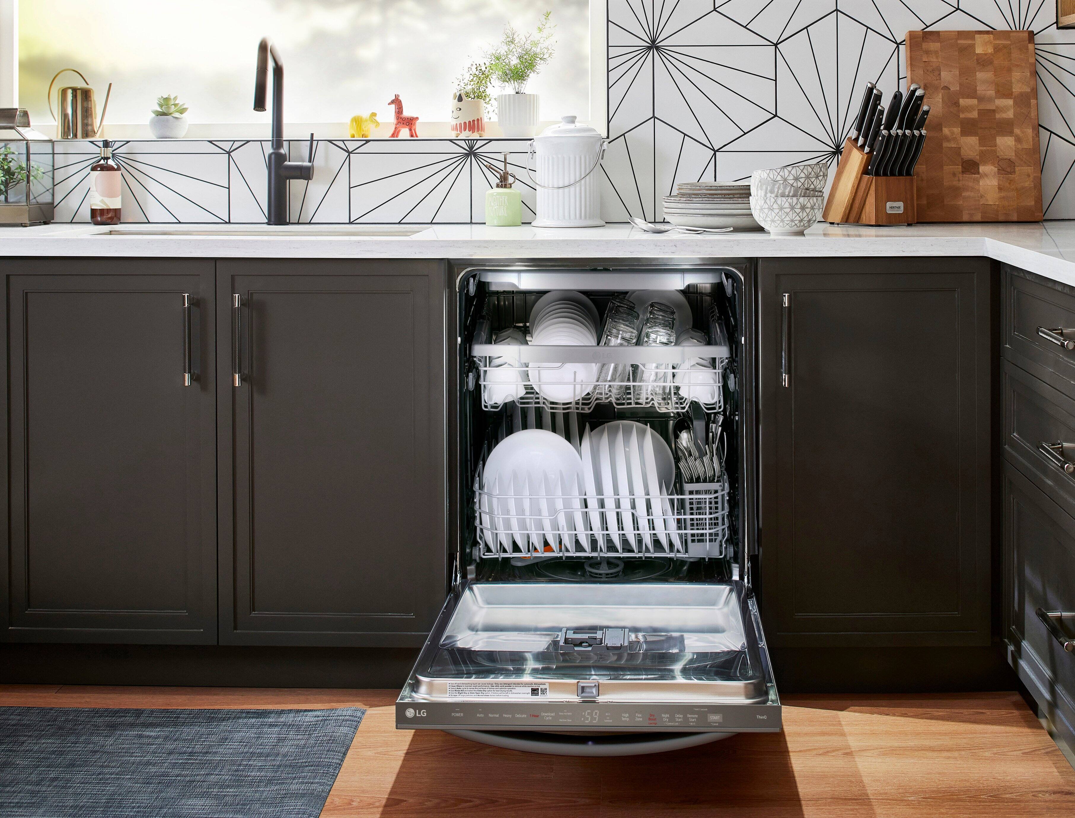 The text on the image is "dishwasher."