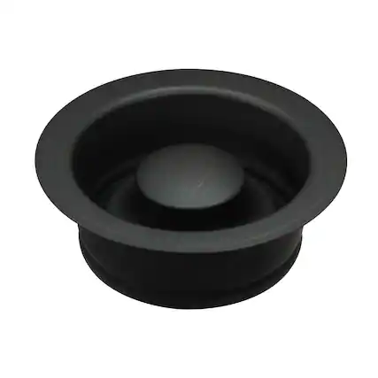 Front. Akicon - Akicon Brass Kitchen Sink Garbage Disposal Flange Stopper One Size Rim for 3-1/2 in. Drain Hole in Oil Rubbed Bronze - Oil Rubbed Bronze.