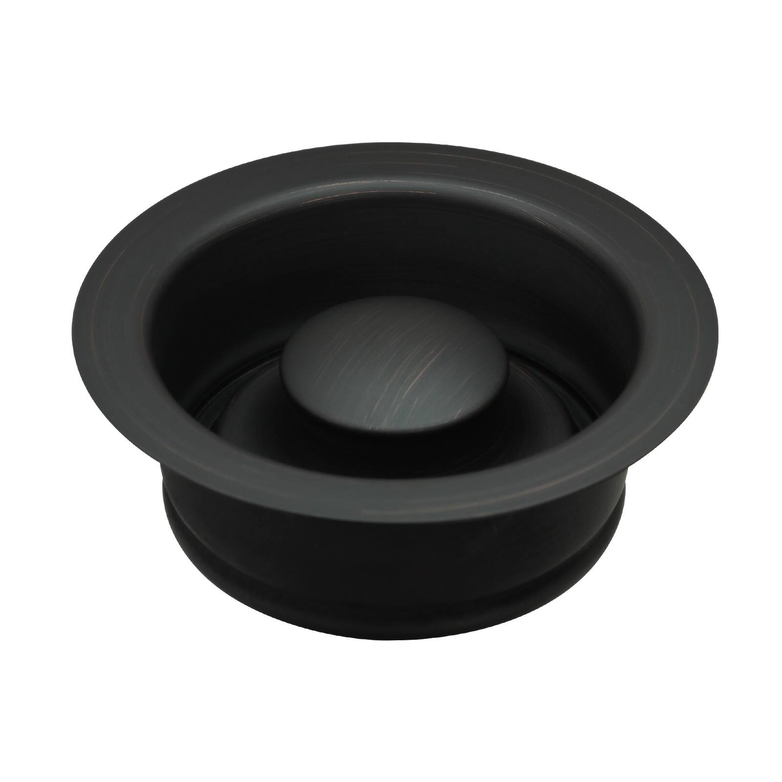 Akicon - Brass Kitchen Sink Garbage Disposal Flange Stopper One Size Rim for 3-1/2 in. Drain Hole in Oil Rubbed Bronze - Oil-Rubbed Bronze