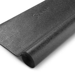 Sunny Health & Fitness - Home Gym Floor Protector Mat for Fitness & Exercise Equipment - Medium - Black