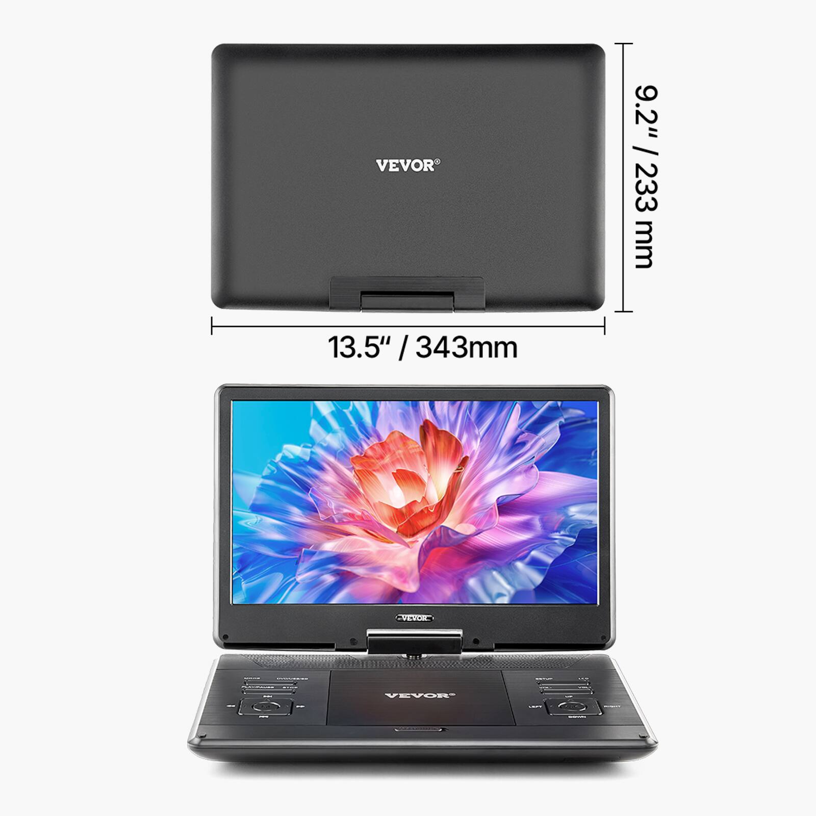 VEVOR

9.2" / 233 mm

13.5" / 343 mm