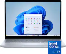 Intel Core 7 is a powerful processor that offers a high level of performance for various tasks, such as gaming, video editing, and multitasking. The image features a laptop with Intel Core 7 technology, which is designed to provide a seamless and efficient computing experience. The laptop is equipped with a touch screen, making it easy to navigate and interact with the device. Additionally, the laptop has a dedicated space for storing and organizing files, such as documents, photos, and other media, which can be accessed through the file explorer.