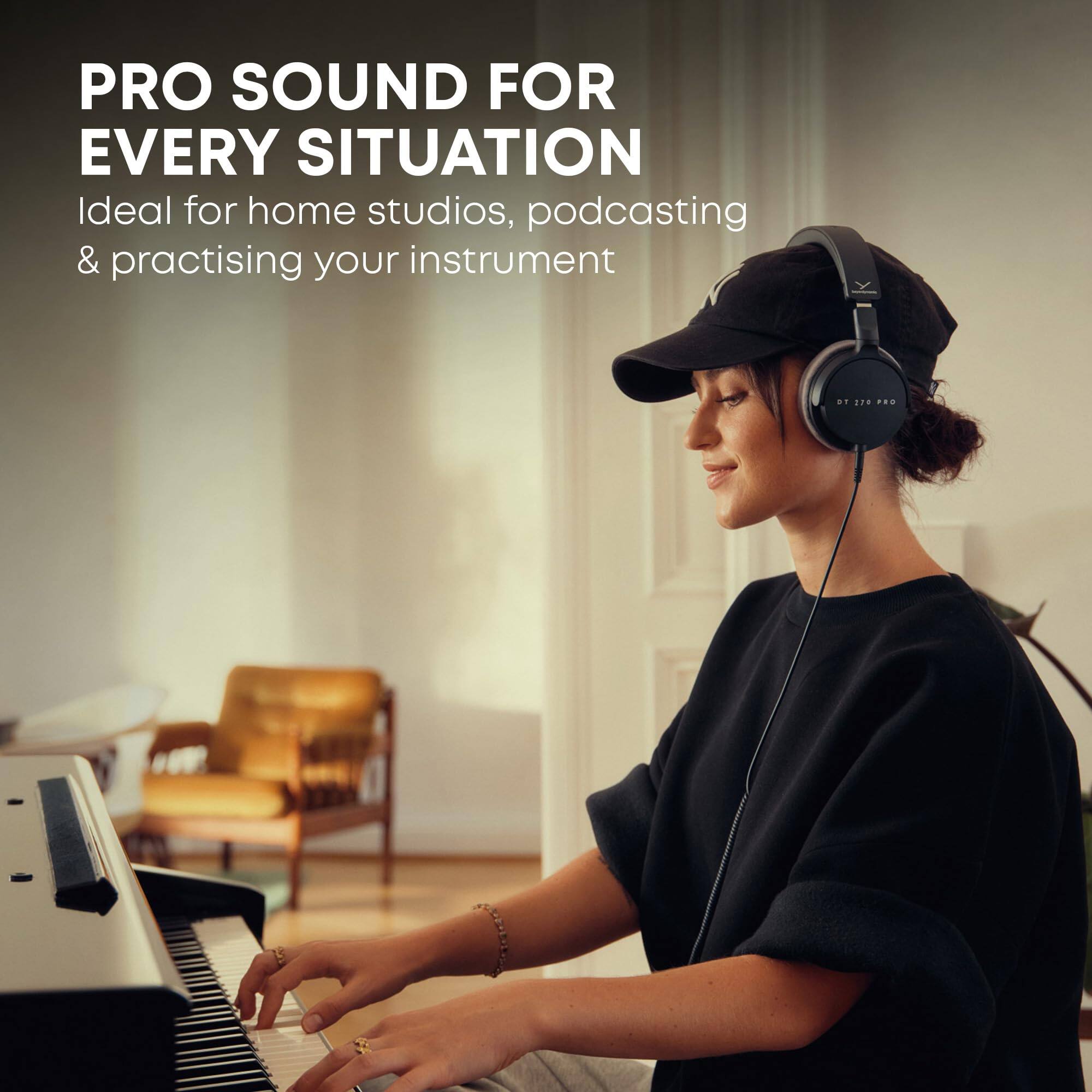 PRO SOUND FOR EVERY SITUATION  
Ideal for home studios, podcasting & practising your instrument