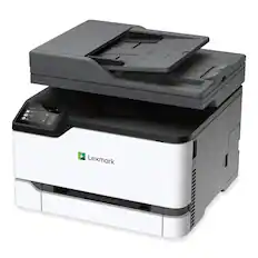 Front. Lexmark - 40N9070 CX331adwe Copy/Fax/Print/Scan Multifunction Color Laser Printer - false.