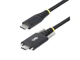 StarTech.com - StarTech 6.6ft USB-C Cable, 240W PD EPR, Side Lock, Rugged Braided