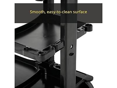 Smooth, easy-to-clean surface