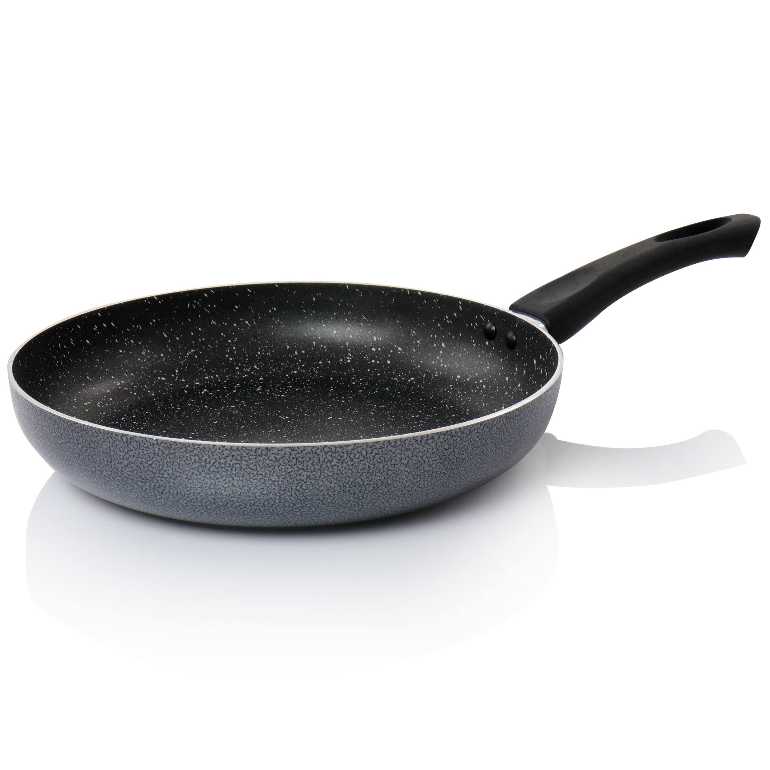 Alt View 7. Oster - Oster Pallermo 11 Inch Nonstick Aluminum Frying Pan in Charcoal - Charcoal.