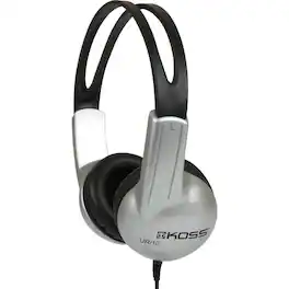 Koss - UR10 On-Ear Headphone - Stereo - Mini-phone (3.5mm) - Wired - 32 Ohm - 60 Hz to 20 kHz - Over-the-head - Binaural - Unknown