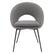 Front. OSP Home Furnishings - Millie Accent /Dining Chair - Charcoal/ Black.