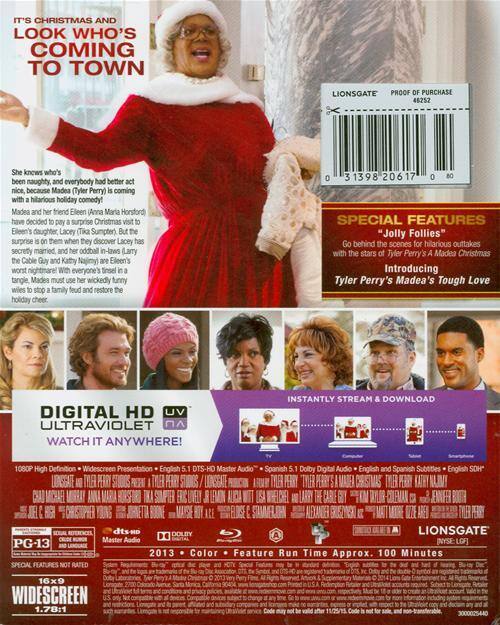 Alt View 1. Tyler Perry's A Madea Christmas   - BLU-RAY.