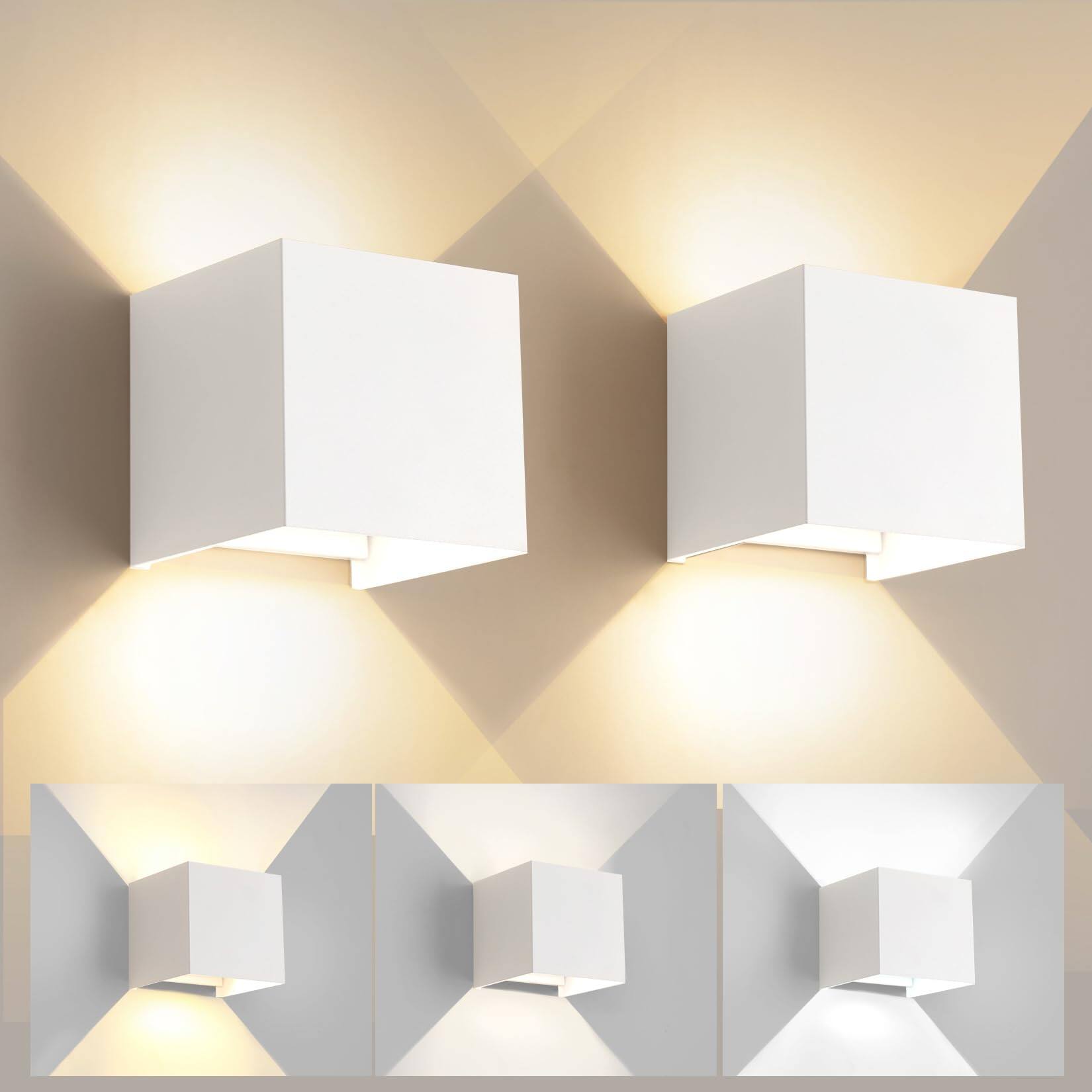 Dazzling Pops Outdoor Wall Lights Exterior Interior LED Wall Sconces ...