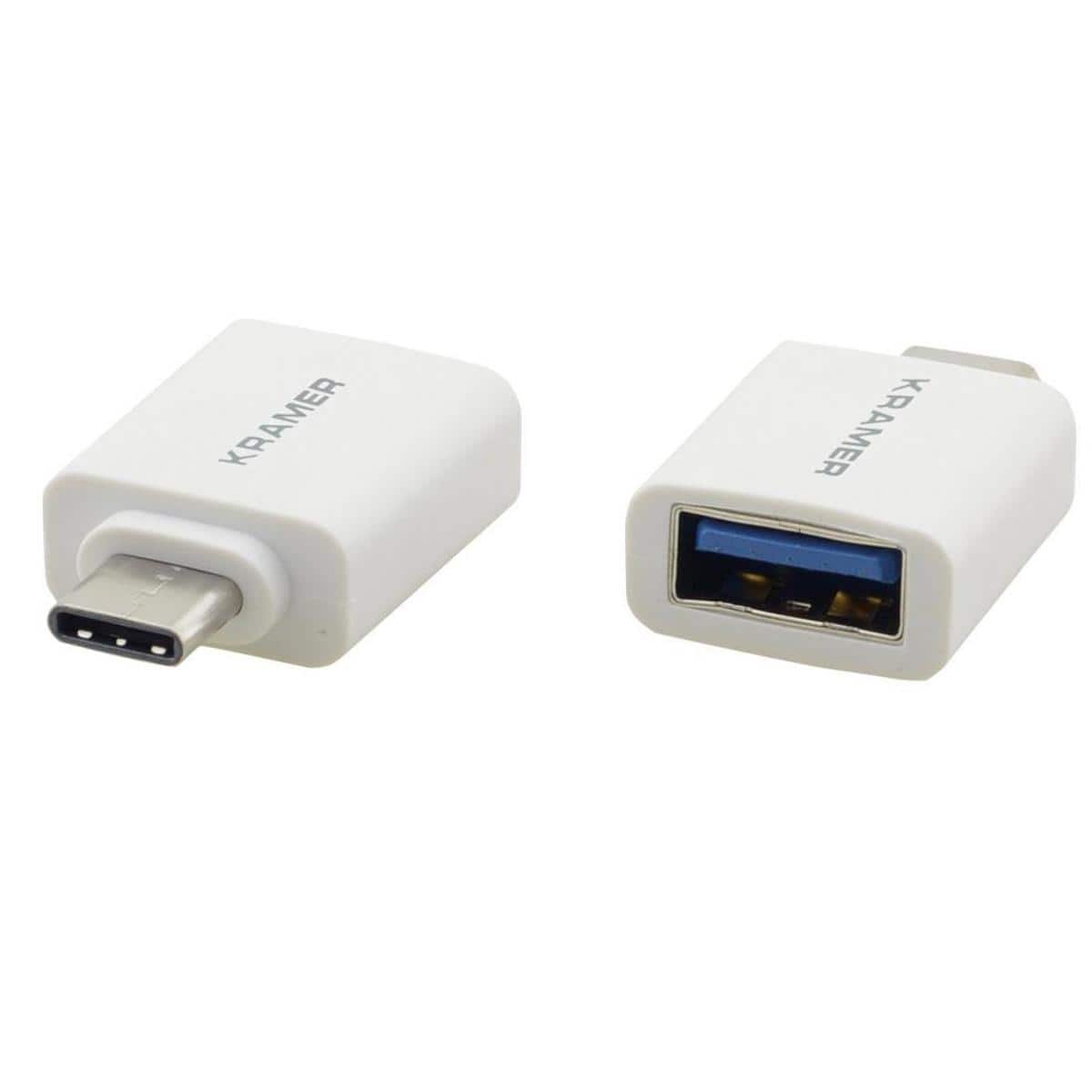 Kramer - Electronics USB-C 3.1 Gen-1 to USB-A Female Adapter Cable