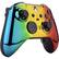 Left. Custom Controllerzz - Custom Elite Series 2 Wireless Controller for Xbox Series X, Xbox Series S, Xbox One - Rainbow Chrome.
