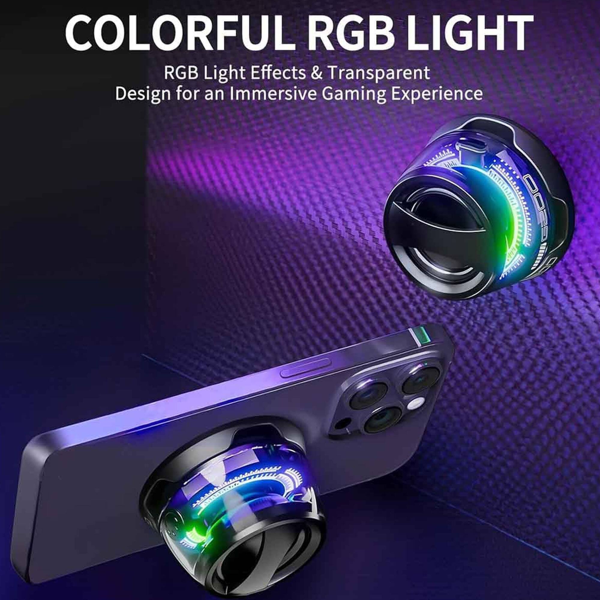 COLORFUL RGB LIGHT  
RGB Light Effects & Transparent Design for an Immersive Gaming Experience