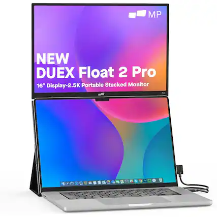 MP NEW DUEX Float 2 Pro
16" Display-2.5K Portable Stacked Monitor
