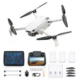 SKYROVER - S1 Fly More Combo 8K Drone Bundle with Remote Screen Controller - White