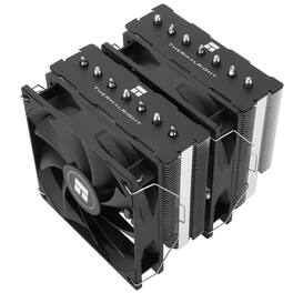 Thermalright - phantom cpu air cooler dual 120mm pwm fans 7 heat pipes - Black
