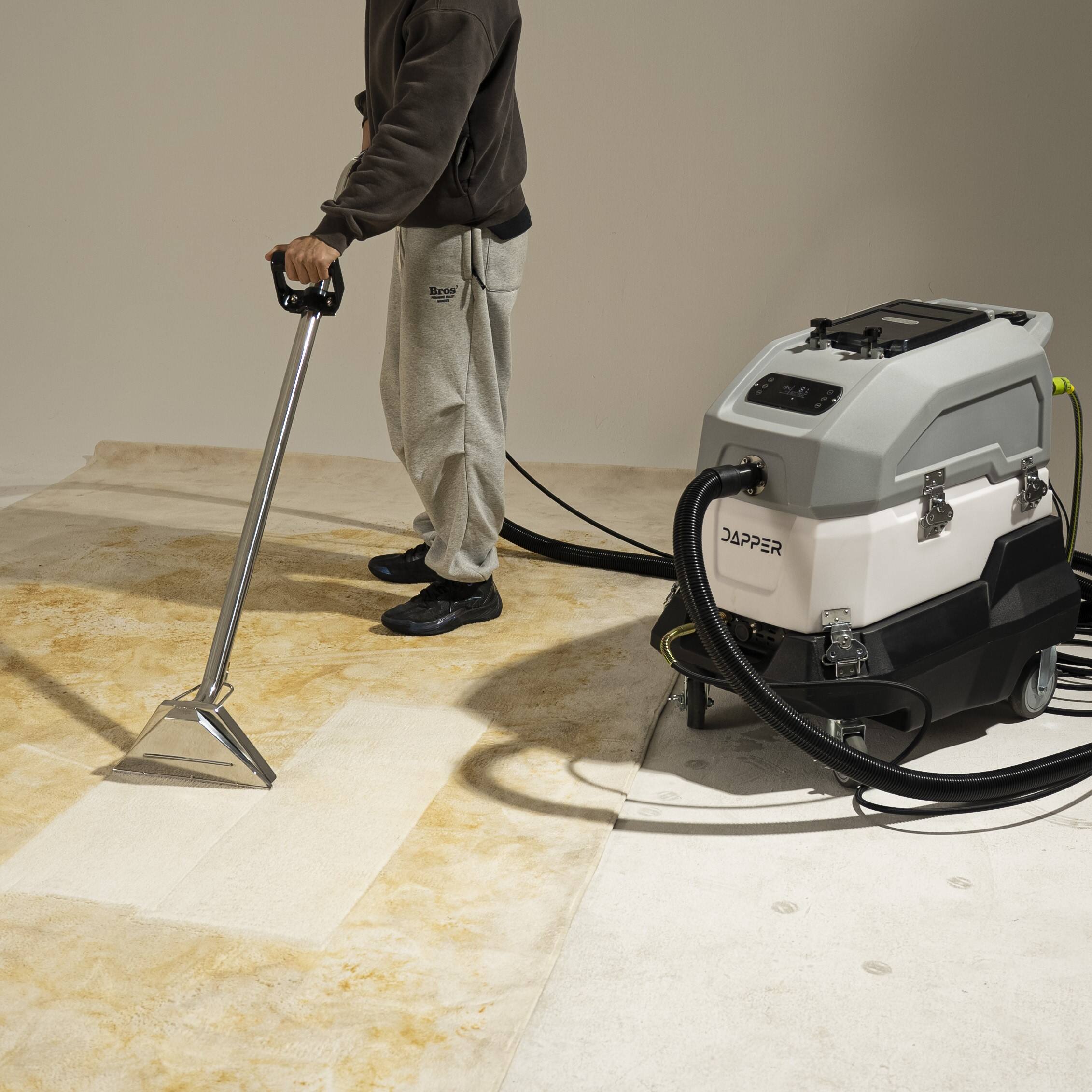 Dapper Supply Commercial Heated Carpet Upholstery Extractor 500 PSI 100 ...