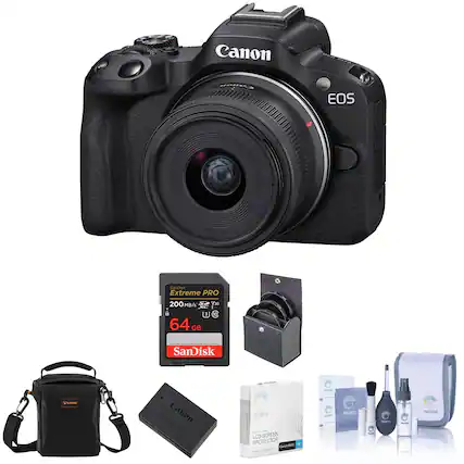 Canon EOS -51E Abtm LENE F4.5-6,3 14.5 6.3 1OD IS SUM wCP SaDia Extreme PRO 200 MB/s 24 3 64 GB 130 1 0 SanDisk F . NNTTER PCRIDA Canon o PRI OPIC Soe LCD SCREEN PROTECTOR a carum - - PROOPTE F8O - PRS STE