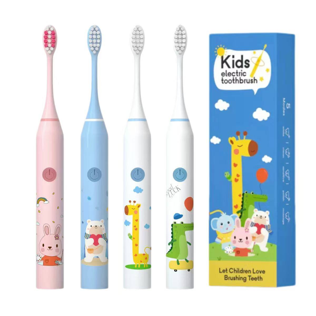 Kids electric toothbrush Modes 5  
Let Children Love Brushing Teeth