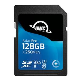 OWC - Atlas Pro 128GB SDXC UHS-II V60 Media Card