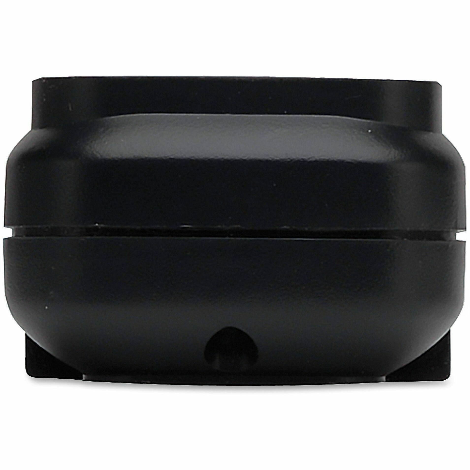 Alt View 5. Tripp Lite - Tripp Lite TLP74RB Protect It! 1,080 Joules 4 ft. Cord 7 AC Outlets Surge Protector - Black - Black.