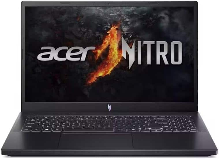 Acer - Nitro 5 AN515-52 15.6" Gaming Laptop i5-8300H GTX 1050 8GB RAM 1TB HDD - Obsidian Black