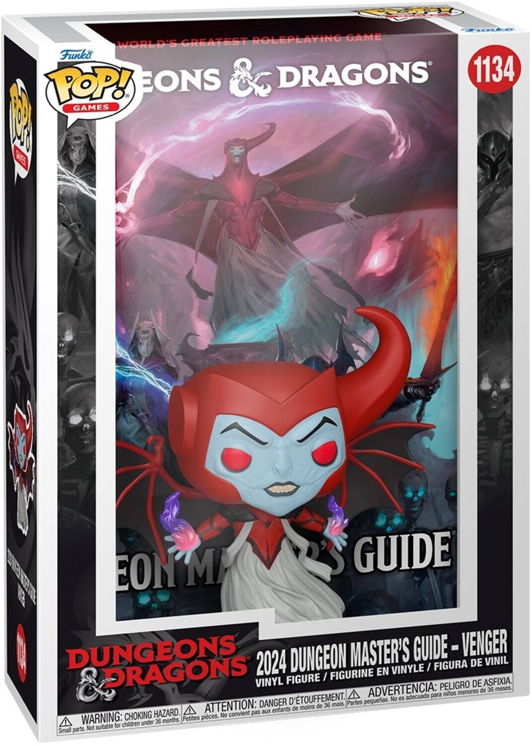 RA Tuske ROLEPLAYING GAME WORLD'S GREATEST Funko EONS & DRAGONS 1134 TOP! GAMES ! B EON M GUIDE DUNGEONS 2024 DUNGEON MASTER'S GUIDE - VENGER VINYL FIGURE / FIGURINE EN VINYLE / FIGURA DE VINIL PELIGRO DE ASFIXIA. ADVERTENCIA: de 36 meses. nios menores D'TOUFFEMENT. es adecuado para pequeas. No DANGER 36 mois. Partes HAZARD. A ATTENTION: pas aux enfants de moins de CHOKING pieces. Ne convient WARNING: children under 36 months. Small parts. Not suitable for