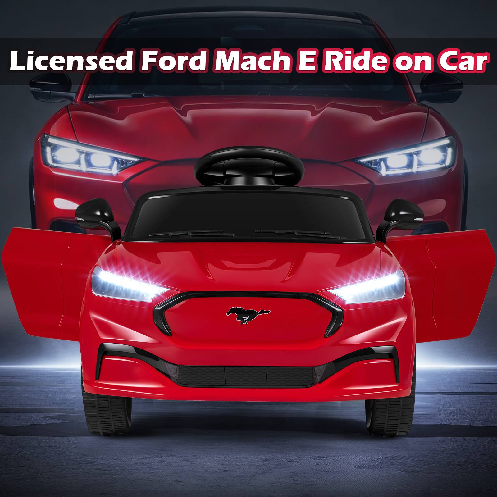 Licensed Ford Mach E Ride on Car