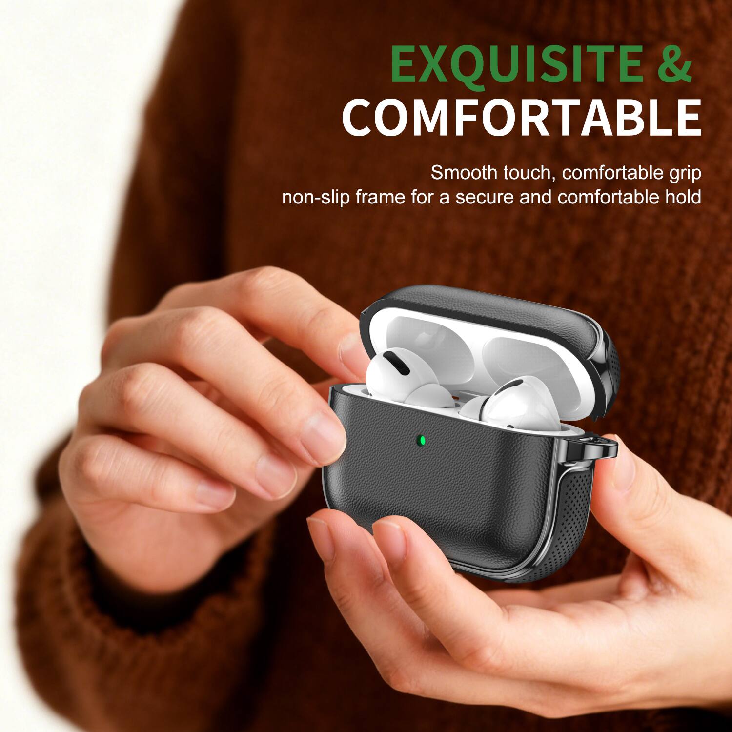 EXQUISITE & COMFORTABLE

Smooth touch, comfortable grip non-slip frame for a secure and comfortable hold