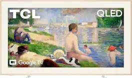 TCL - 55" Class 4K QLED A3G Designer Series Smart TV with Google TV, Art Library, AI Art and Flush Wall Mount (2026)