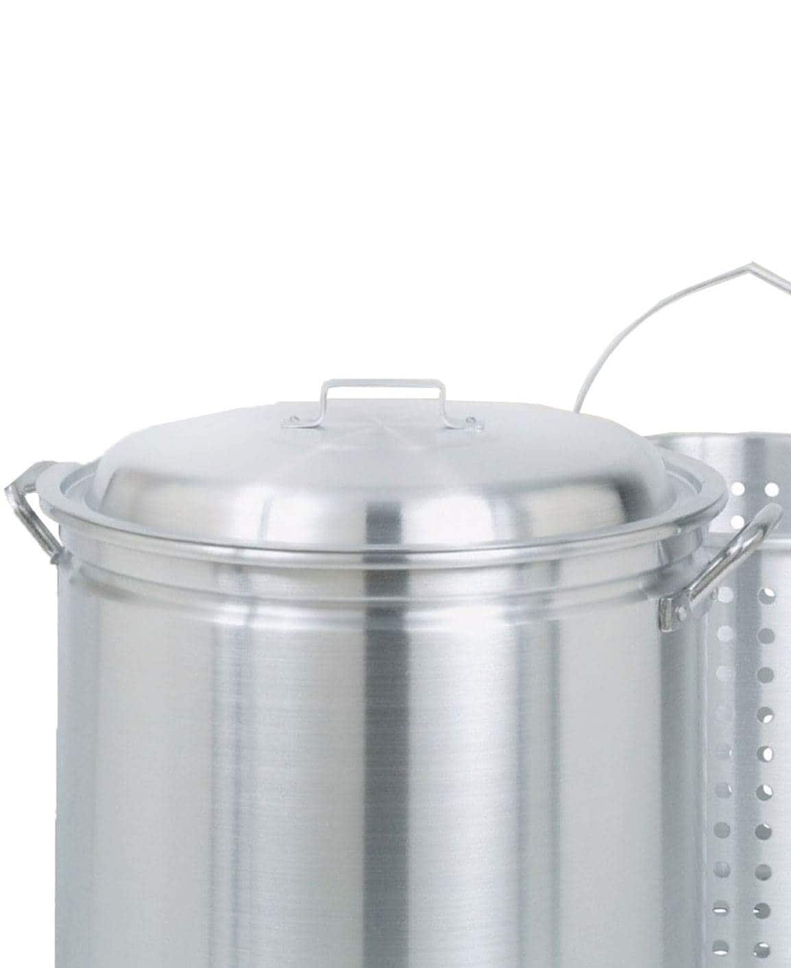 Bayou Classic - 82 Quart Stainless Steel Bayou Boiler Stockpot, Lid, 1182 - Silver - Thumbnail 2