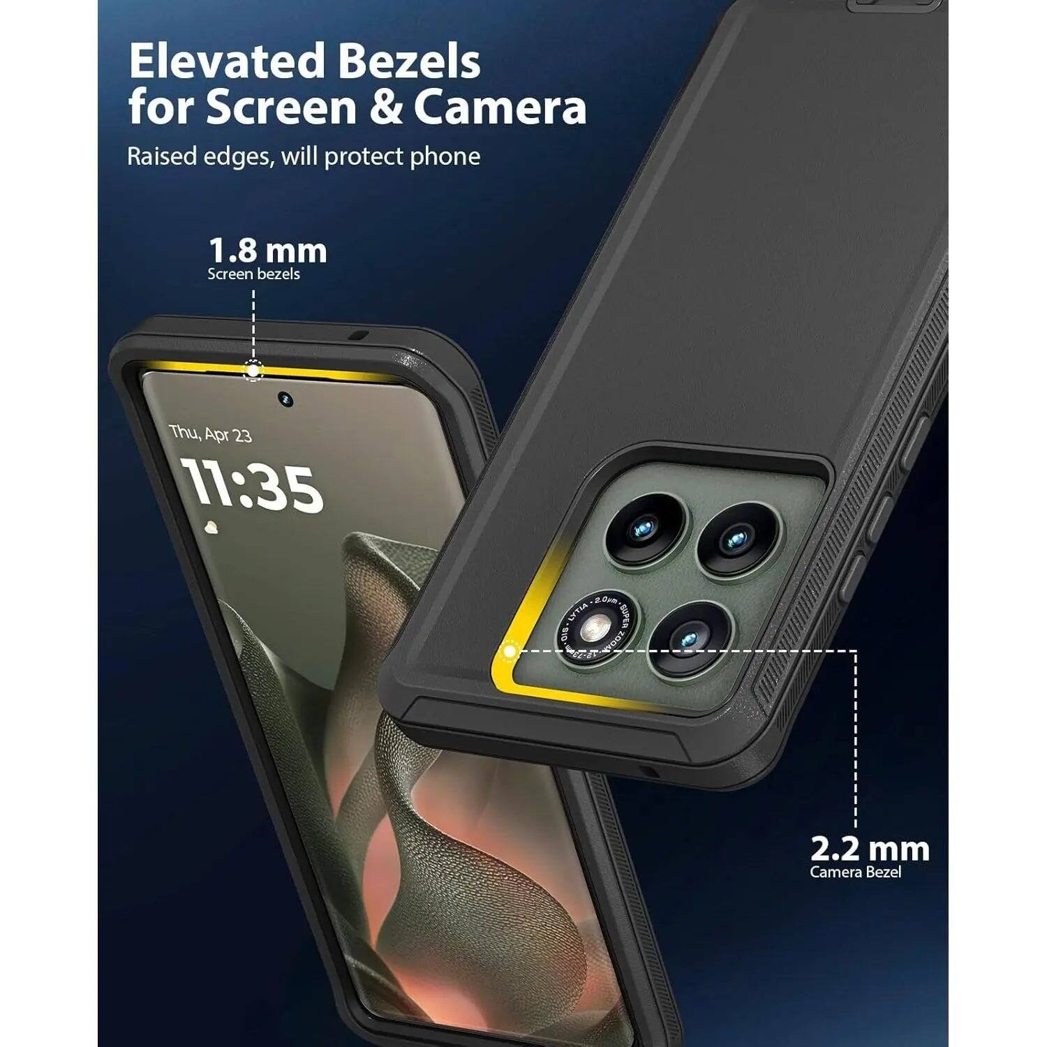 Elevated Bezels for Screen & Camera  
Raised edges, will protect phone  

1.8 mm Screen bezels  
Thu, Apr 23 11:35  
2.0mm LYTLE SUPER GIO ZODAA  
2.2 mm Camera Bezel