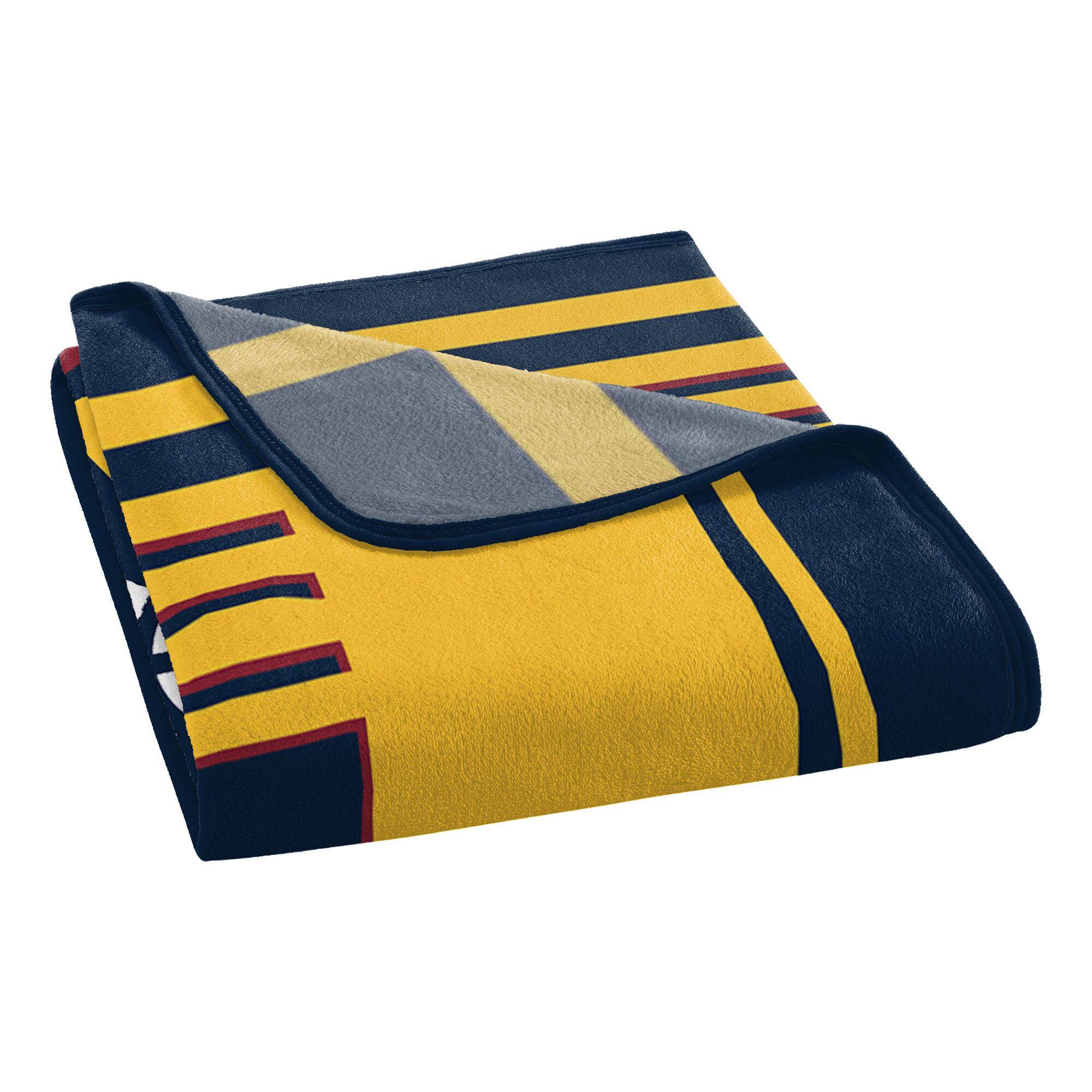 Back. Sweet Home Collection - NBA Denver Nuggets 46" x 60" Raschel Throw Blanket - Blue.