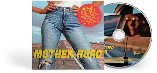 GRACE POTTER
NEW ALBUM!
MOTHER ROAD
INCLUDES POSTCARD DESIGNED FEATURING "GO" & "READY READY SET. GO TIME" BY "GOOD" PRODUCED BY ERIC VALENTINE
MOTHER ROAD
Fantasy Records
Distributed by Fantasy Records
Produced by Eric Valentine
Mixed by Eric Valentine
Mastered by Bob Ludwig at Gateway Mastering Studios
All songs written by Grace Potter & The Nocturnals
© 2011 Fantasy Records
All rights reserved.
Manufactured by Fantasy Records
Distributed by Fantasy Records
www.fantasyrecords.com