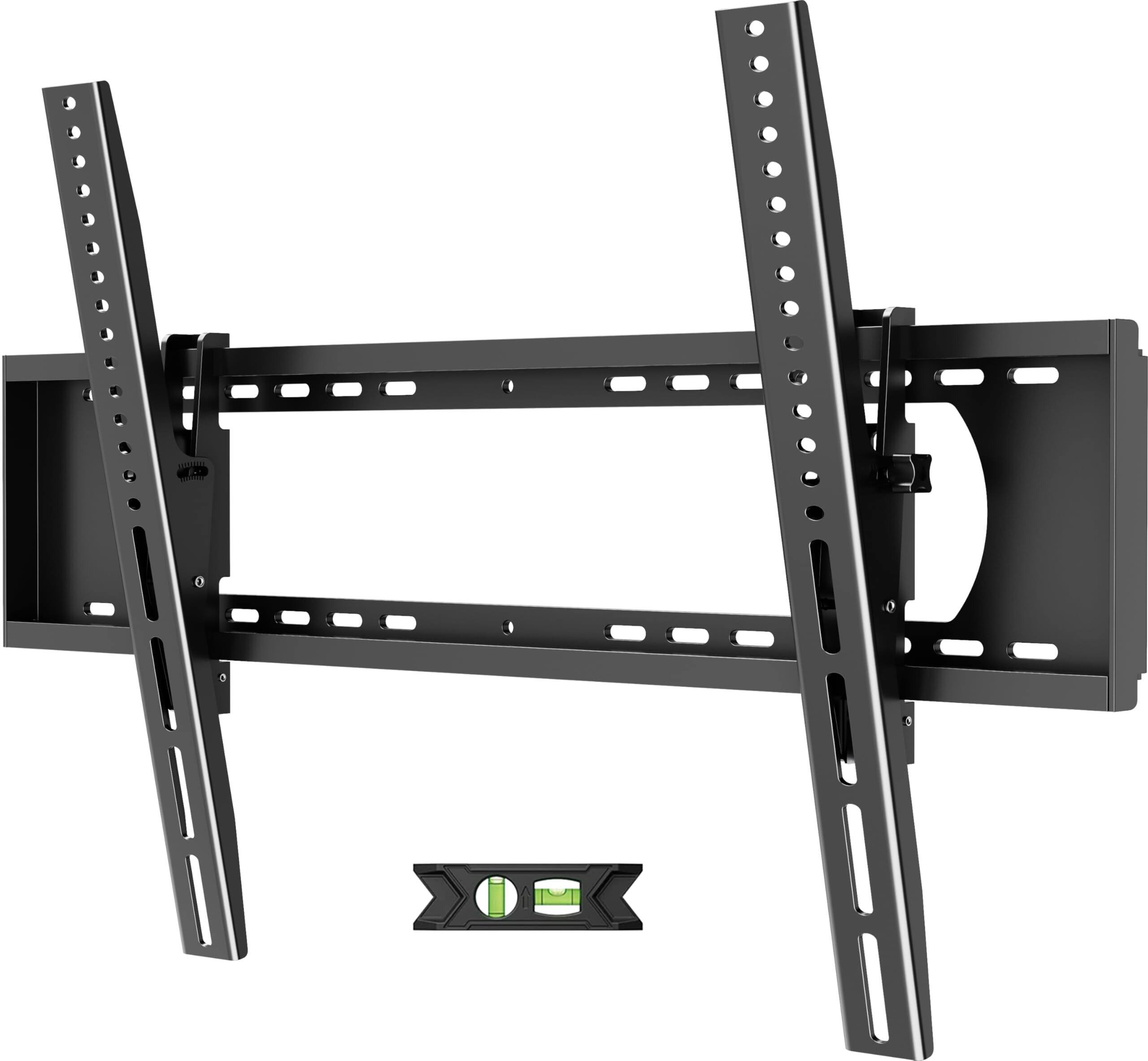Front. Dazzed Corner - Heavy Duty Tilting TV Wall Mount for 60-120" TVs, 220lbs Capacity, VESA 900x600 - Black.