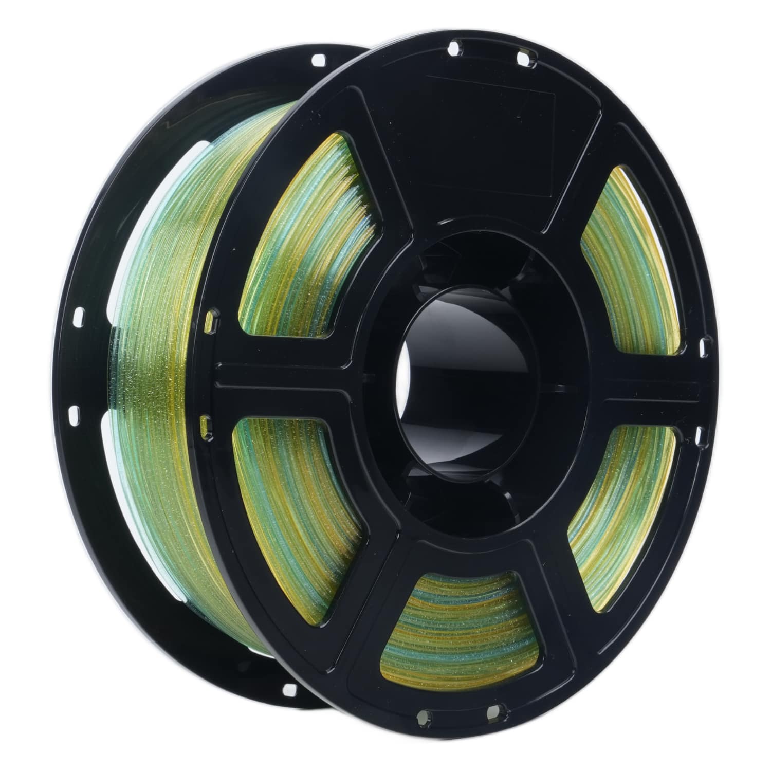 Flashforge - PLA Crystal Rainbow 3D Printer Filament-1.75mm-1kg (2.2 lbs) Spool - Oz Wizard Green price history on PriceWatchPro